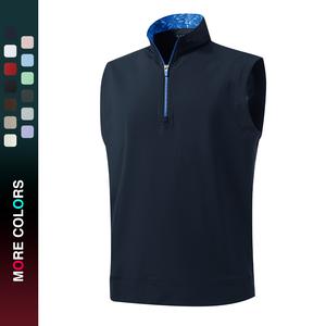 MAELREG Men's Golf Vest Dry Fit  Moisture Wicking Performance Sports Sleeveless Mens Lightweight Vest Pullover Quarter Zip