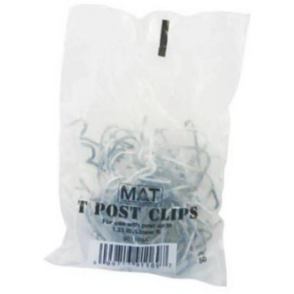 Midwest Air 901169B T-Post Fastener Fence Clip, 25-Pack, 0.45 lbs, 7.09 x 55.9 x 0.91 in - Home Improvement Garden Plant Care & Support Accessory