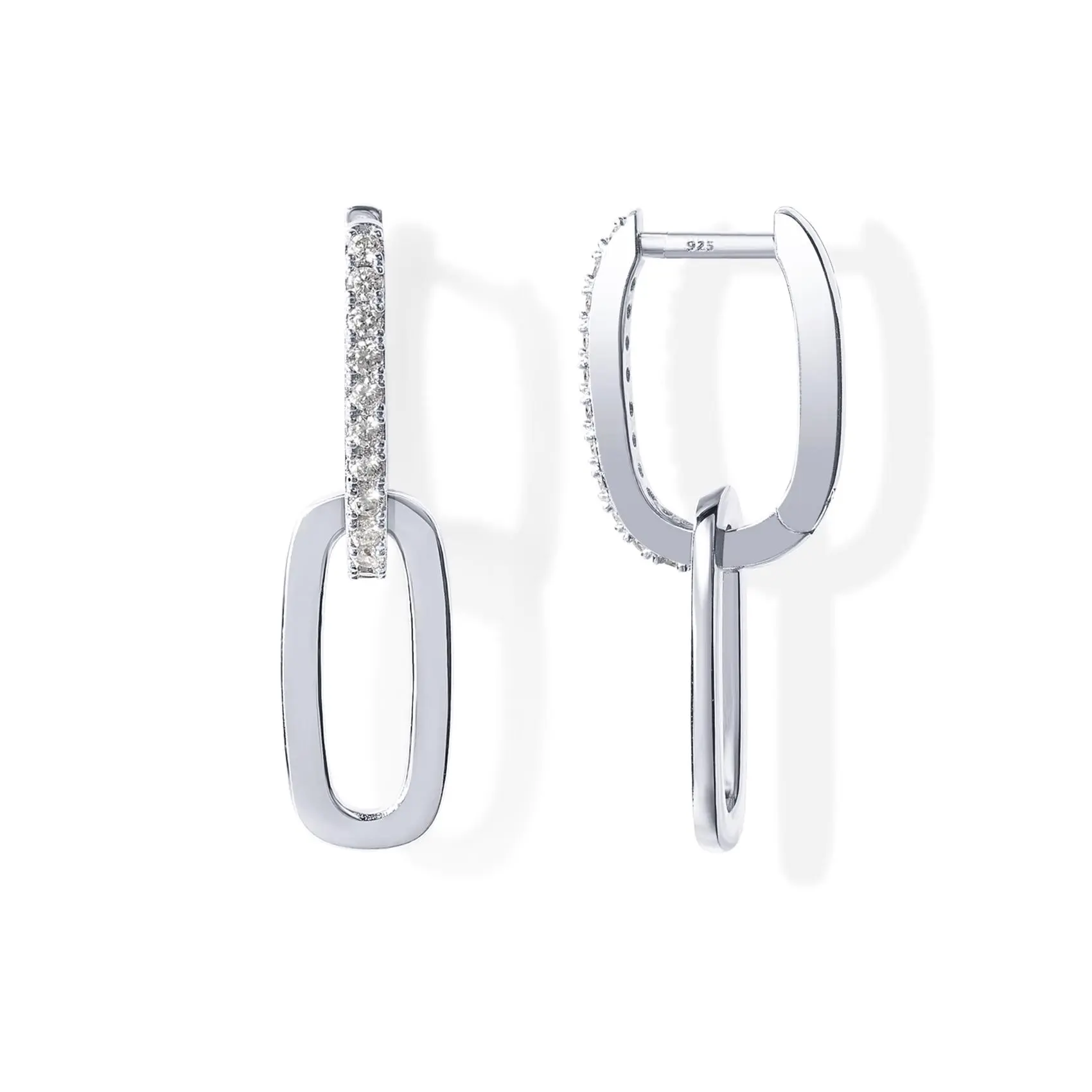 Cubic Zirconia - White Gold