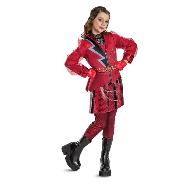 Girl's Disney Descendants 5 Deluxe Red Costume