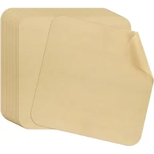 12 inch Air Fryer Parchment Paper Squares, 100 Sheets Unbleached Pre-Cut Baking Disposable Paper Liner for Ninja Foodi Flip SP101/SP201/SP301/SP351, Cuisinart Toaster Oven, Microwave