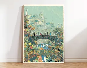 Lord of the Rings Poster Decor Artwork Decor Artwork Ornaments Decoration Ornaments Decoration Print Wall Artistic Room