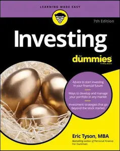 USED-Investing For Dummies by Eric Tyson (Paperback)