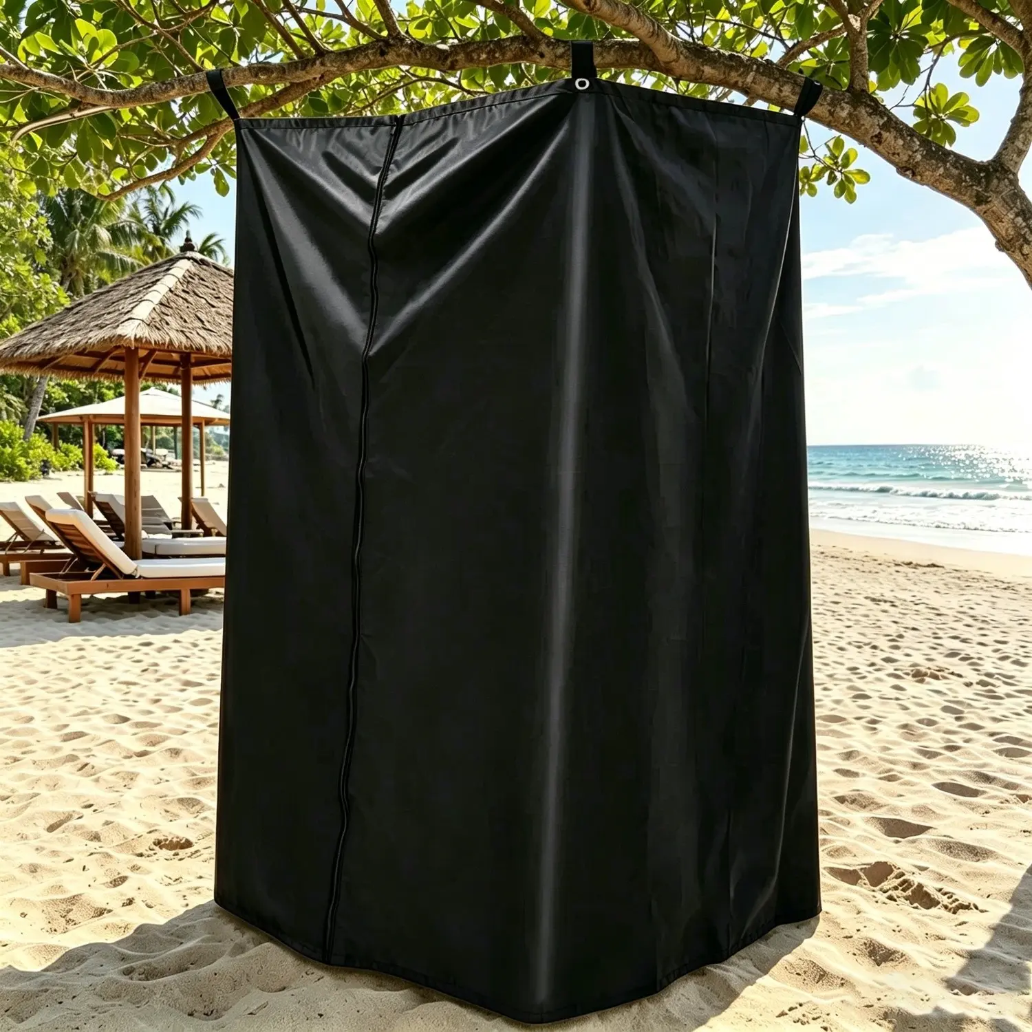 Portable Privacy Tent Suitable for Pontoons & - Easy Setup Instant Canopy Enclosure Partition with Hanging Curtain, Boat Tent for Deck Privacy, Outdoor Partition for Pontoons (No Revisions) 27 W X 30 D X 72 H