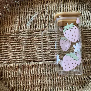 Strawberry square cup