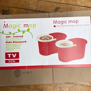 Magic Spin Mop - 360° Rotated Mop Head for Easy Housework - TV New - Make Housework Much Easier - 17-13-7