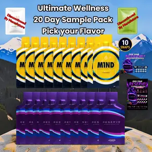 Special New brān now M1ND & New Uuth is Reserve Ultimate Wellness 20 Day Starter 10 days Reserve & 10 Days M1ND Pack 20 total snaps in this order or Available Capsules