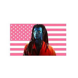 Pink Ameri.c.a.n.a: Limited Editi0n Avatar N.a.v.i USA Flag