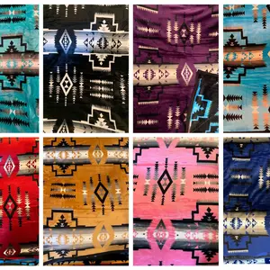 Native American Design Super Soft Reversible Blanket Native American Design Super Soft Reversible Blanket