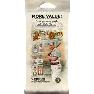 2025 Topps Allen & Ginter Baseball Value Pack (14 Cards) 2025 Topps Allen & Ginter Baseball Value Pack (14 Cards)