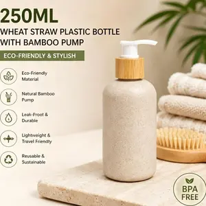 3-Piece Shampoo Conditioner Body Lotion Dispenser Bottle Set, Shower Soap Dispenser, Up-Down Pump Head, Bathroom Kitchen Home Use Gift Set, Home Goods