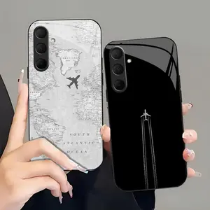 Suitable for [Galaxy S24] high-end phone case🤩，a wide variety of airplane designs are available, offering a sophisticated and minimalist aesthetic，drop-resistant and fingerprint-proof YM99