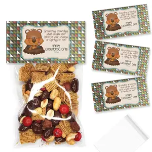 Groundhog Day Party Supplies | Treat Bag Toppers, Stickers & Kids Game Cards