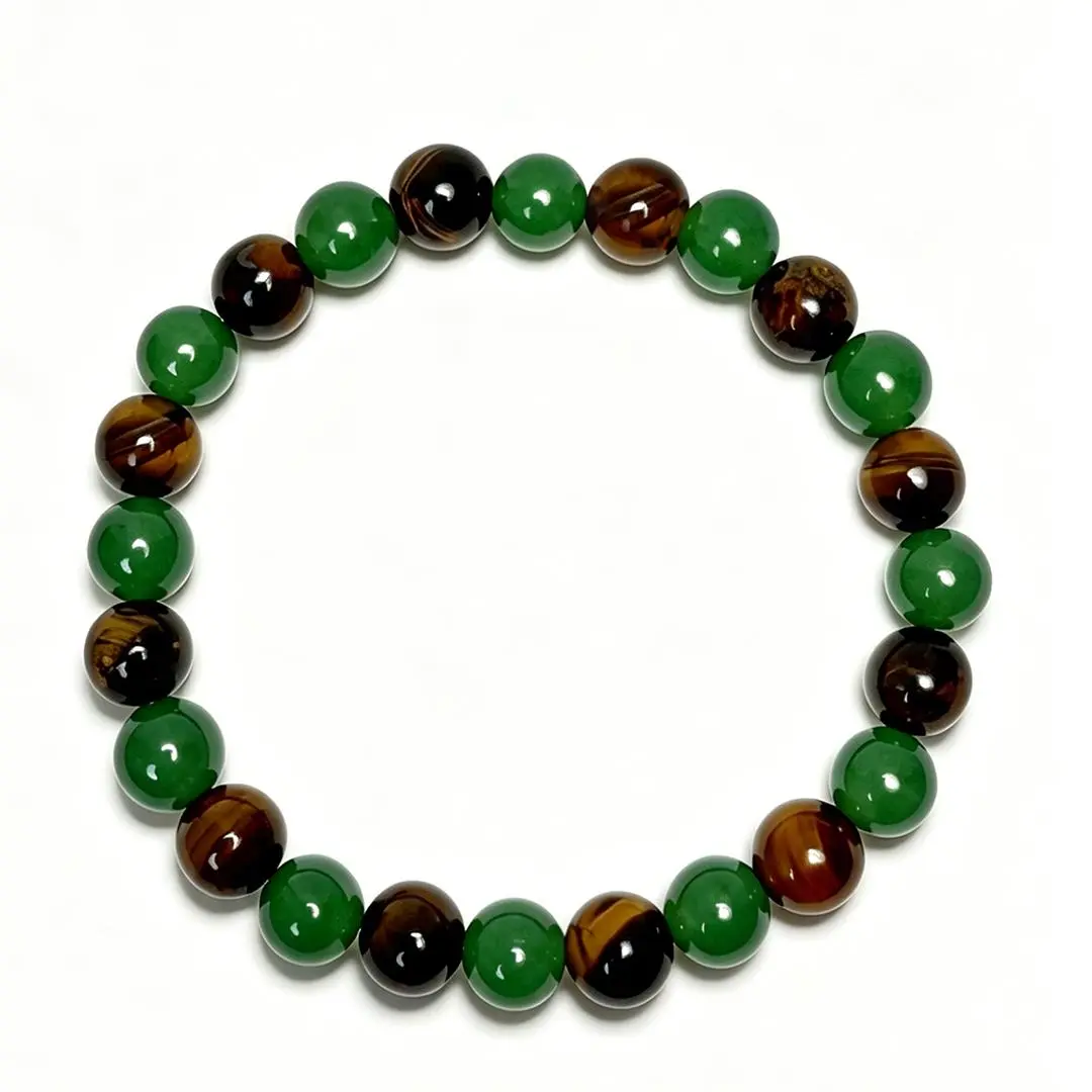 Two Tone Beaded Wrist Band Elastic Adjustable Hand Decor Fashion Accessories Classic Daily Outfit Matching Stylish Ornament Casual Party Travel Daily Wear Decorative Gifts Present For Men Women Couple
