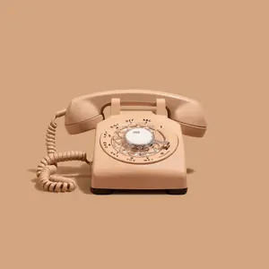 RENTAL | The Rod - Beige Rotary Phone Audio Guest Book