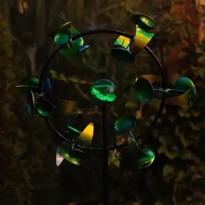 Halo Spinner Stake - Emerald