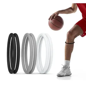 Patellar Tendon Support Strap for Knee Pain Relief & Patella Stabilizer - Ideal for Hiking Soccer Basketball Running Jumpers Knee Tennis - Available in Black White and Gray