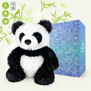 10" 1.5lb Chinese Panda Plush Heat Patches, Heatable & Coolable Lavender Heating Pad For Period & Toddlers, Christmas Gifts