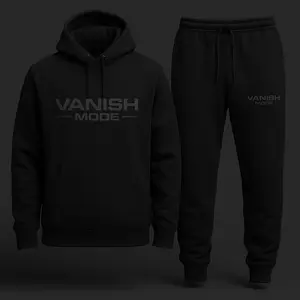 Black on black Vanish Mode Hoodie set