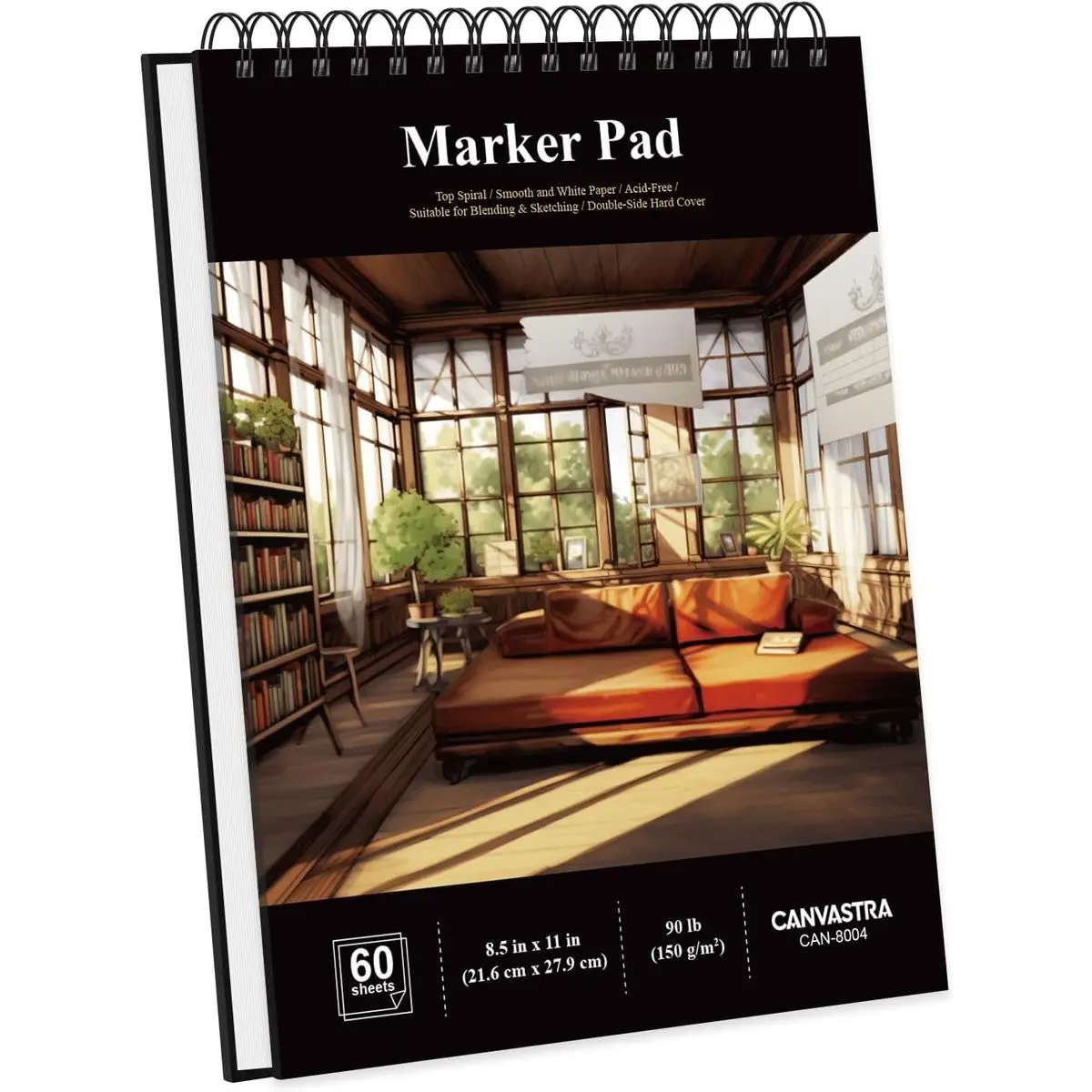 8.5" × 11", 60 Sheets