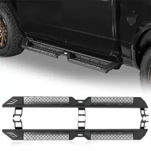 Hooke Road Side Step Bars for 2009-2018 Ram 1500 & 2019-2024 Ram 1500 Classic Crew Cab Vehicle / Automotive Parts Truck