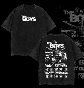 Wash Tee The Boy Season 5, Homelander Vintage Shirt, Retro Vintage Edition Comic Wash Tee, The Boys Homelander Sweatshirt