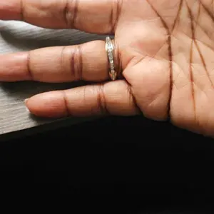 Anxiety Rings for Women and Men Titanium Steel Spinner Fidget Band Rings with Cubic Zirconia for Stress Relief and Wedding Promise Comfort Fit Size 5 to 12