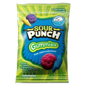 Sour Punch Gummies Assorted Sour Candy 6.75oz Bag