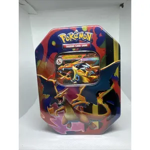 Mega Charizard Y EX Tin - Factory Sealed Pokémon TCG Collectible