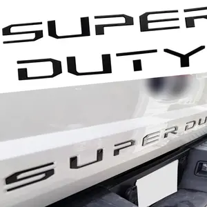1*Super Duty Tailgate Insert Letter for 2017-2019 F-250/F-350 Model emblem Decal