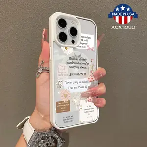 Adorable Magnetic Case for iPhone11/12/13/14/15/16/promax Divine Inspirations in Blooms MagSafe Compatible, Lightweight, Anti-Fall | Girly & Chic Style