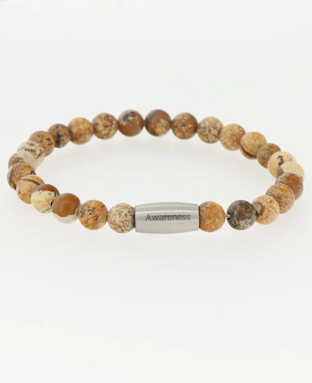 Picture Jasper Gemstone Bracelet