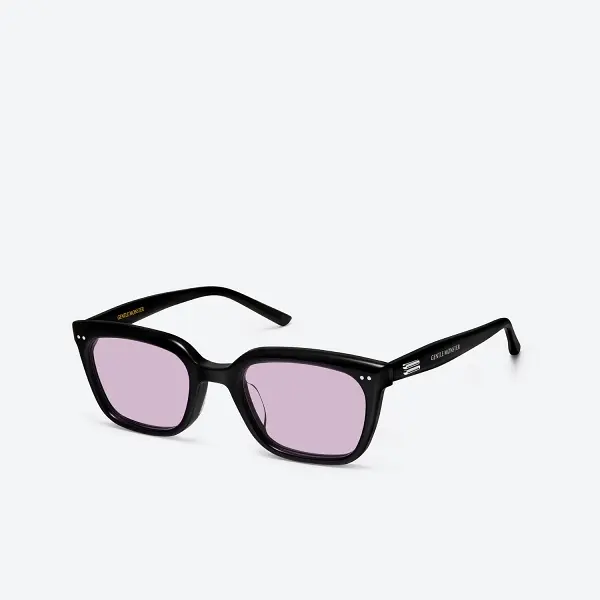GENTLE MONSTER Soho 01(V) Black Frame Purple Lenses Square Shape