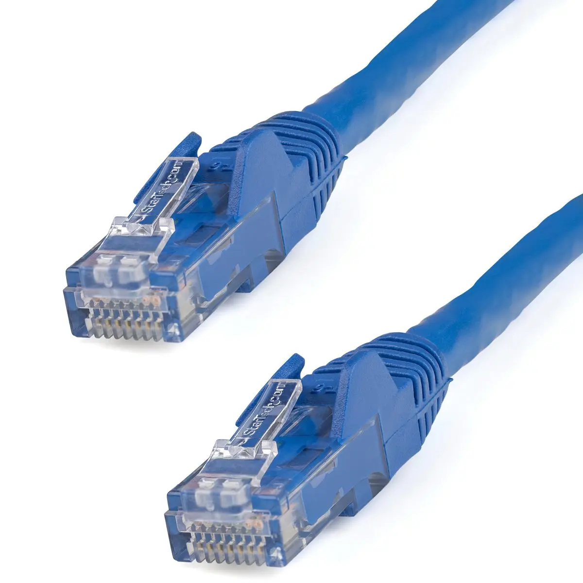 StarTech.com 7ft CAT6 Ethernet Cable - Black CAT 6 Gigabit Ethernet Wire -650MHz 100W PoE RJ45 UTP Category 6 Network/Patch Cord Snagless w/Strain Relief Fluke Tested UL/TIA Certified (N6PATCH7BL)