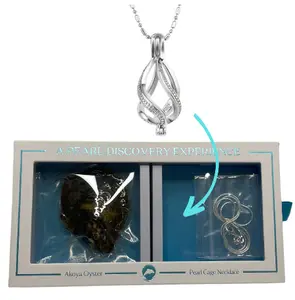 DIY Large Drop Pearl Discover Necklace
