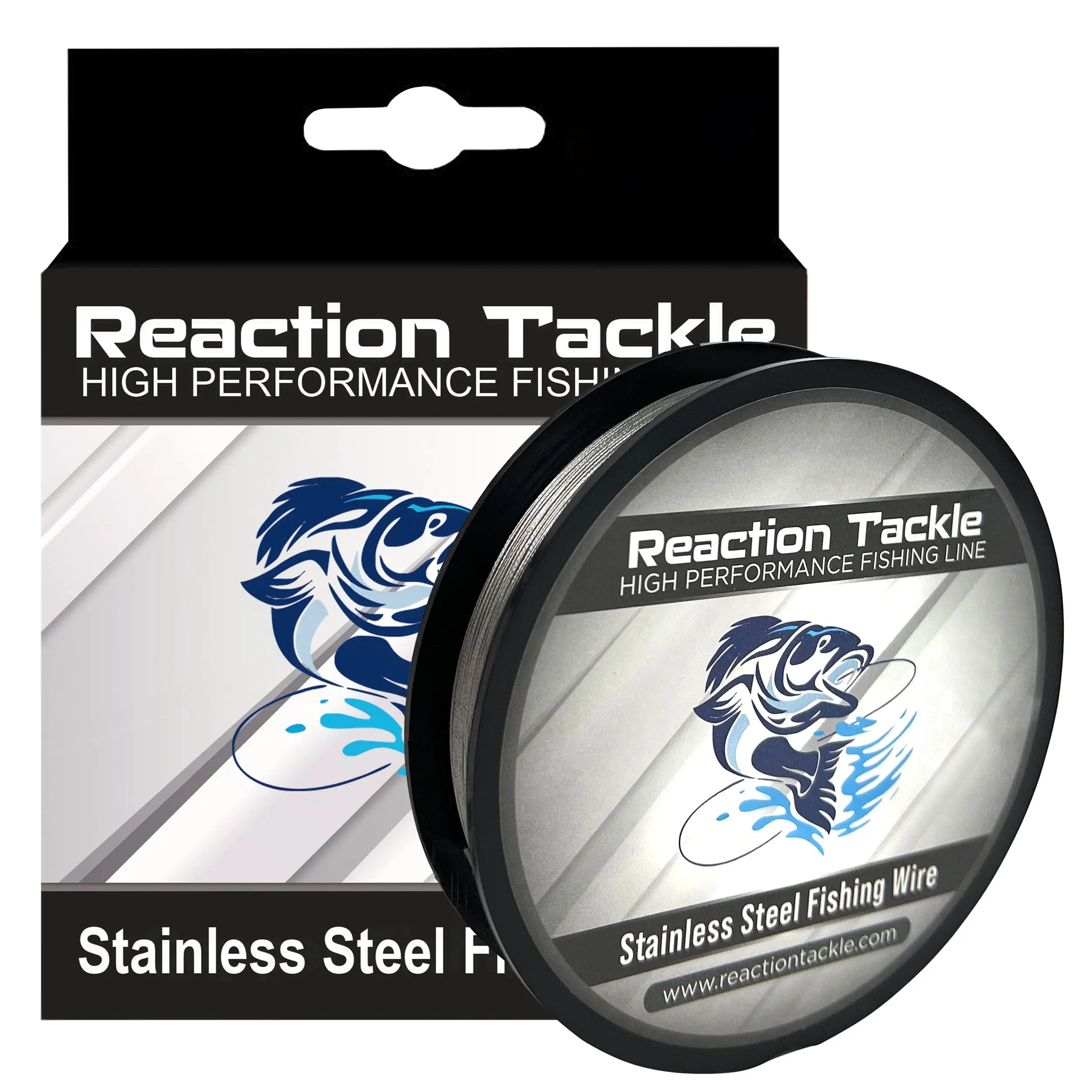 Professional Fishing Trolling Wire, 7-Strand Marine-Grade Stainless Steel, Kink-Resistant, 40LB+ Breaking Strength, 30LB Test, Available in 300FT and 1000FT Spools