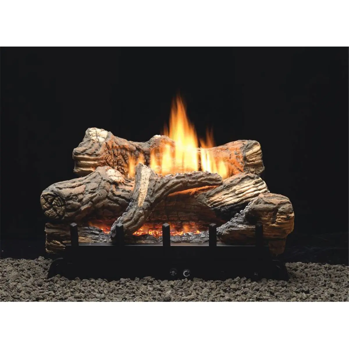 Empire VFDM18LBP 18 in. Propane Ceramic Fiber Log Set - 5 Piece
