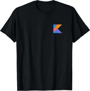 Kotlin Programming Logo for Programmers T-Shirt