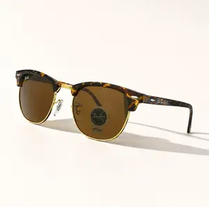 RB3025 Sunglasses Classic Square Frame Vintage Designer Eyewear for Men Women