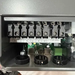 PowMr 48V 5200W Off Grid Hybrid Solar Inverter with 100A MPPT Solar Charge Controller, 120V/220V Split Phase (2 Pcs Require Parallel), 120-500V DC Max PV, LCD Display, Safety-Enhanced, 80A Compatibility, 10000W Capable, Works with Multiple Battery Types,,