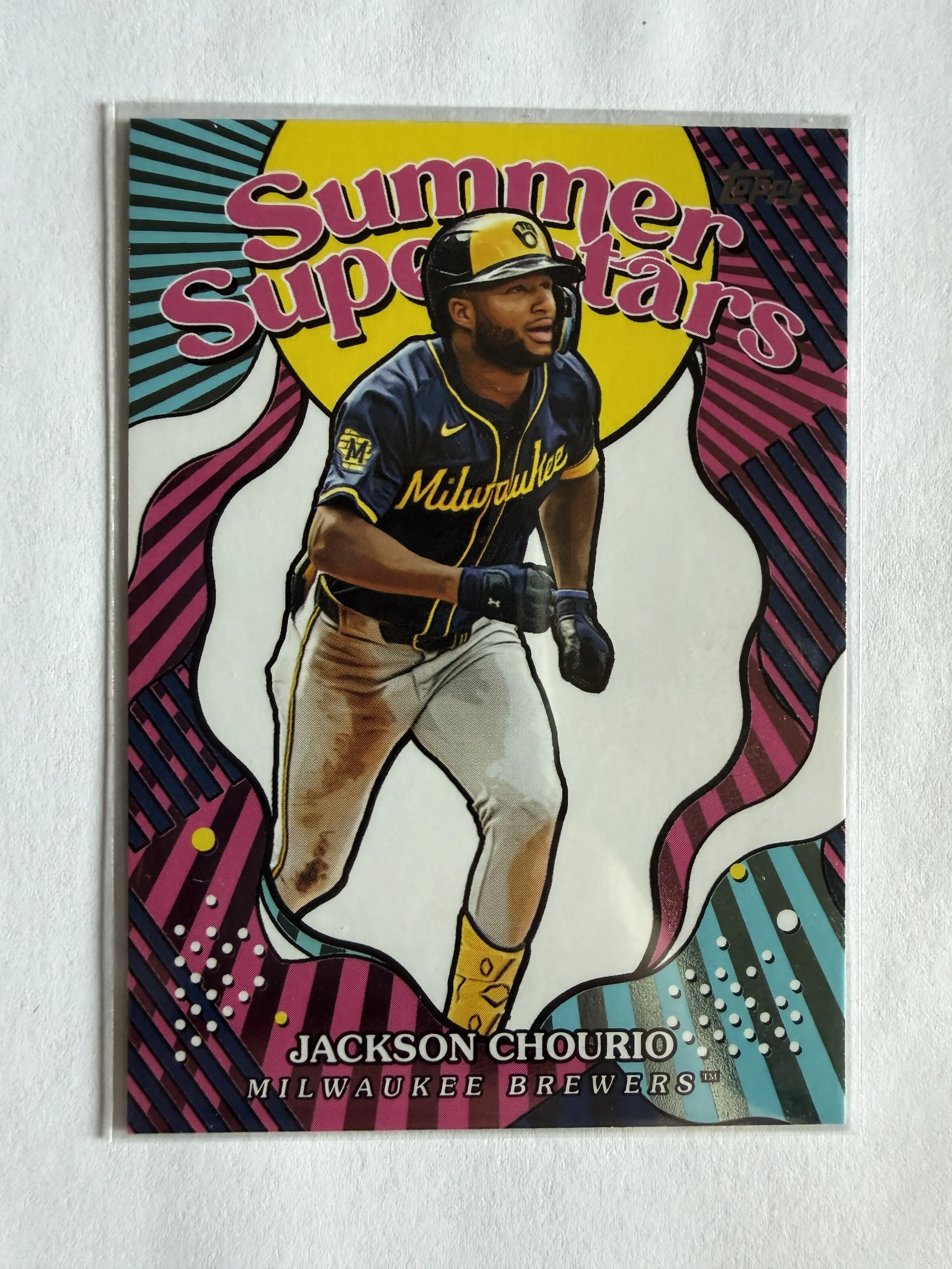 2025 Topps Summer Superstars Jackson Chourio Milwaukee Brewers #SS-24