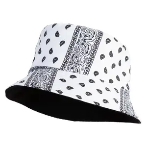 Bandana Design Reversible Bucket Hat