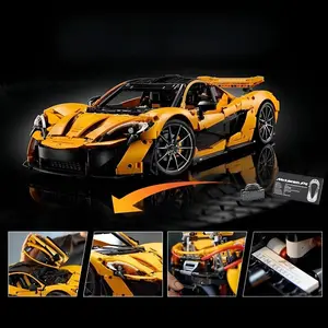 new technology supercar 3893pcs mechanical group car model building blocks Stem Building Blocks home furnishings assembly toys birthday gifts