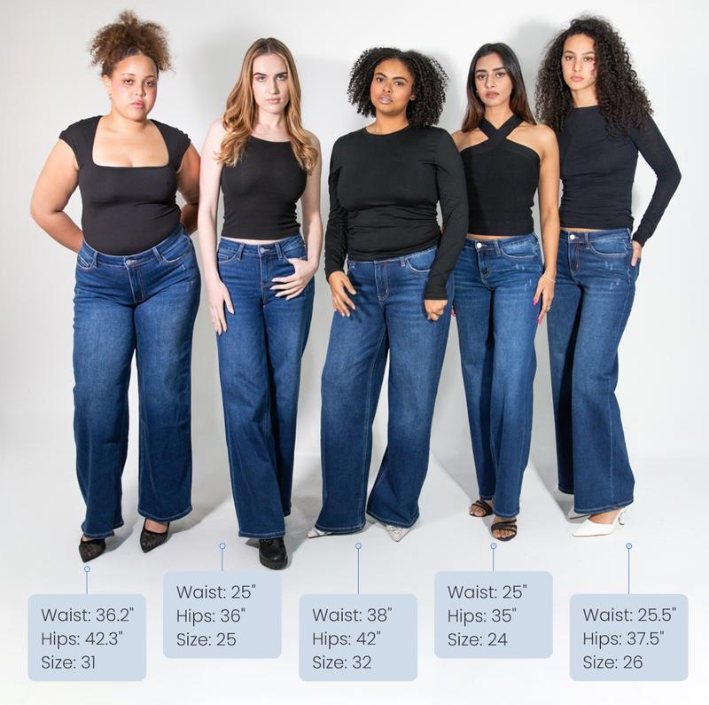 Magic ONESO Mid-low Rise Baggy Jeans Stretchy Wide Leg for Women Distressed Pants Womenswear Bottom 8001 Lady Basic Minimalist Comfortable Denim Tummy Control Curve Hugging Plus Size Regular Size BBL Magic ONESO Mid-low Rise Baggy Jeans Stretchy Wide Leg for Women Distressed Pants Womenswear Bottom 8001 Lady Basic Minimalist Comfortable Denim Tummy Control Curve Hugging Plus Size Regular Size BBL