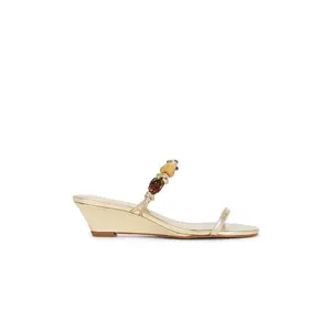 Schutz x REVOLVE Freya Sandal in Platina