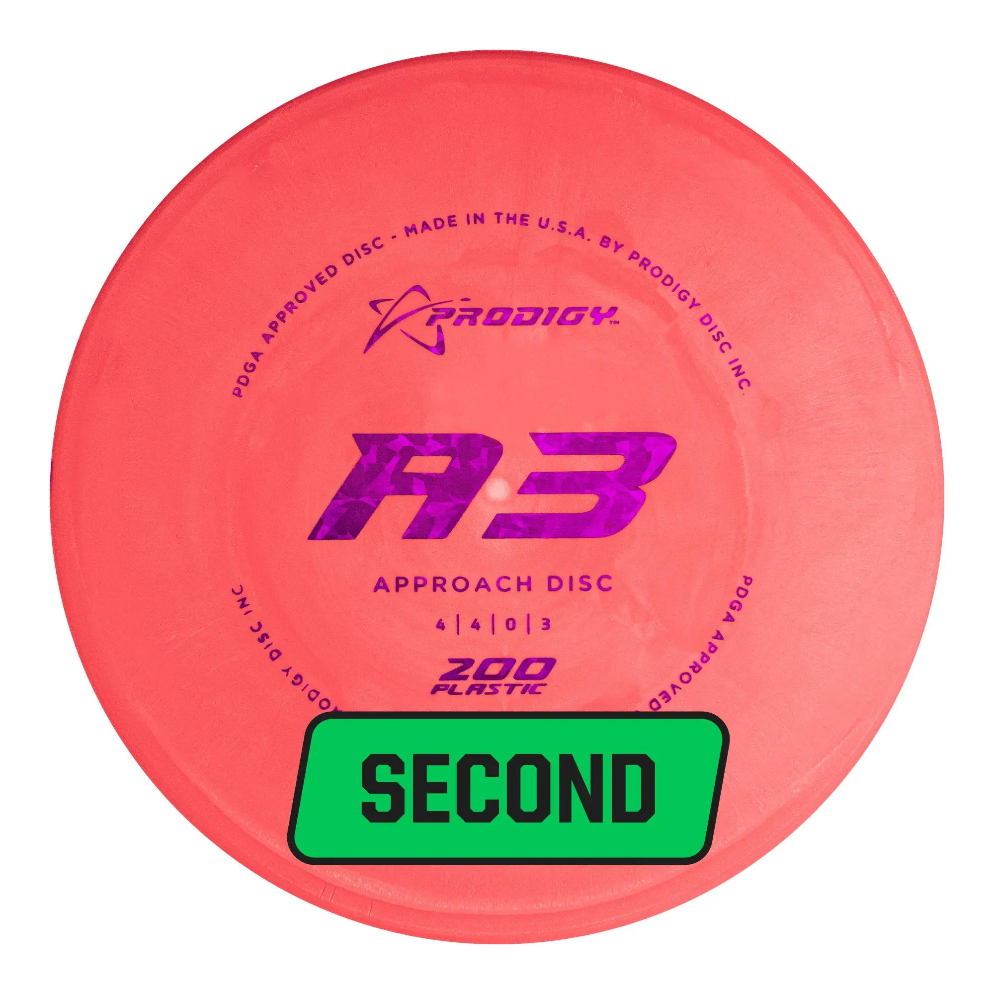 Prodigy A3 200 Plastic Overstable Utility Disc - Versatile, Consistent and Reliable Secondhand Disc Sports Equipment