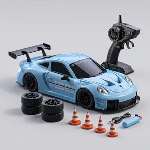Remote Control Drift Tail Car RC High-Speed Racing Car :24 Four-Wheel Drive Remote Control Car Model Boys Toy