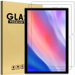 [Pack of 2] Protective Film for Teclast P20HD / P20S / M40S / M40 / M40 Pro 10.1 Inch Tablet Scratch-Resistant Tempered Glass [Dimensions: 233 mm x 152 mm]