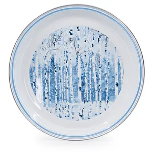 Golden Rabbit Enamelware Medium Tray