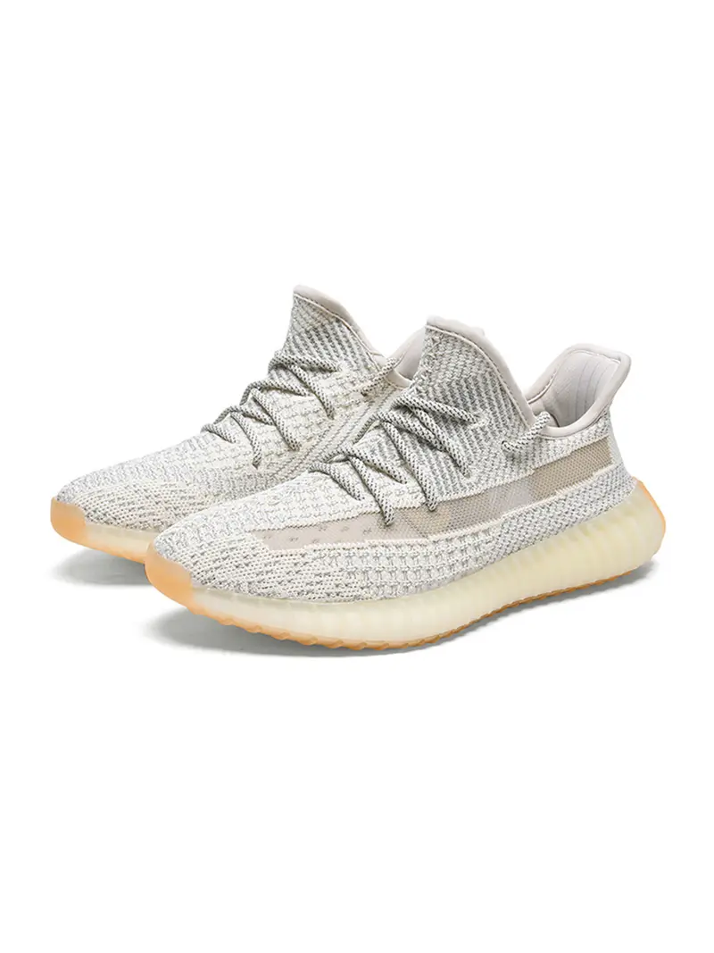 adidas gazelle silver green womens YEEZY X ADIDAS Size 12 Butter Yellow Solid Nylon Lace Up Sneakers  Sui  Generis Designer Consignment